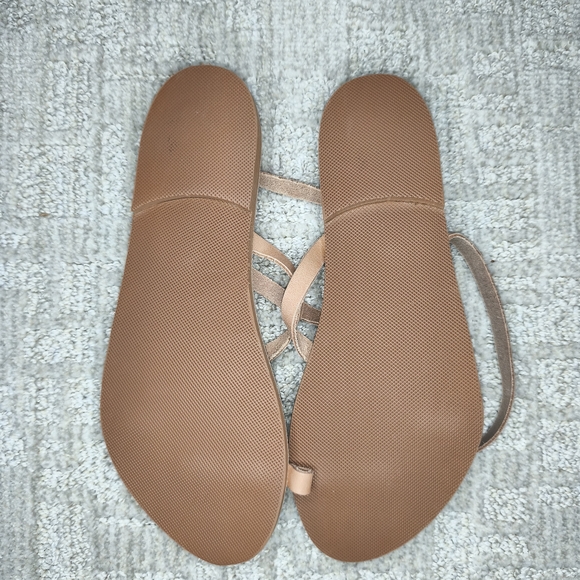 NEW Carly Jean Los Angeles Women's Rhodes Sandals Size 8 Leather Made In Greece - Picture 5 of 8